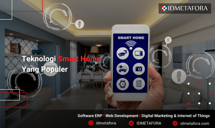 Teknologi smart home untuk rumah modern dan hemat energi