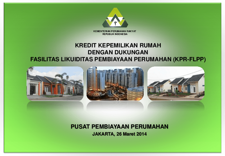 Pembiayaan dan Kredit Perumahan
