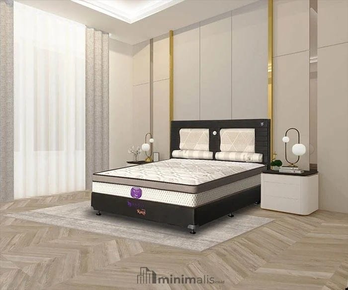 Tren kasur minimalis dengan ukuran ergonomis