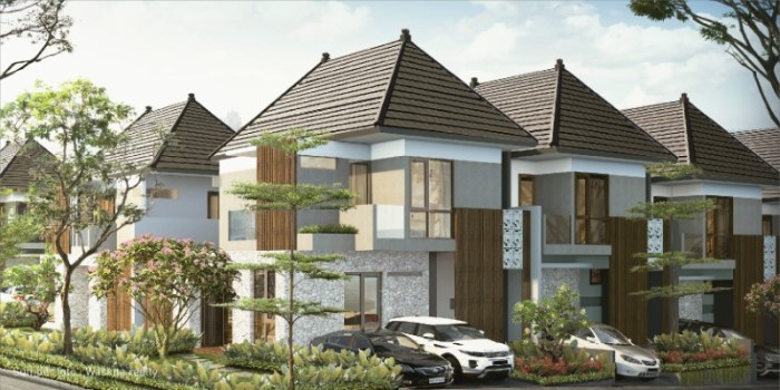 Perumahan bogor bali panorama unik berkonsep