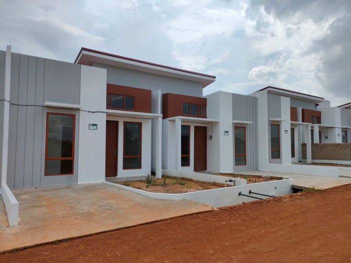 Perumahan dengan sistem cluster aman