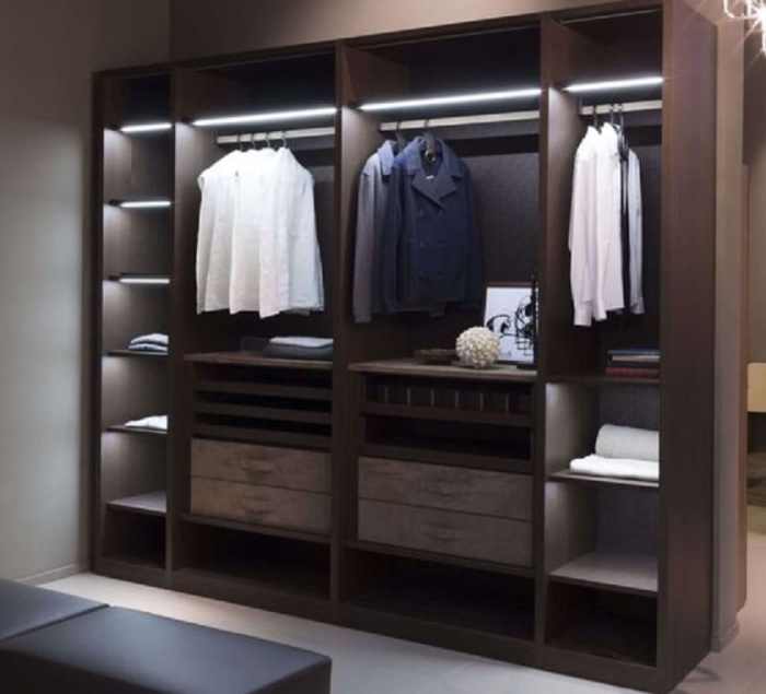 18 Desain Lemari Pakaian Minimalis Modern - Ruang Rupa Arsitek