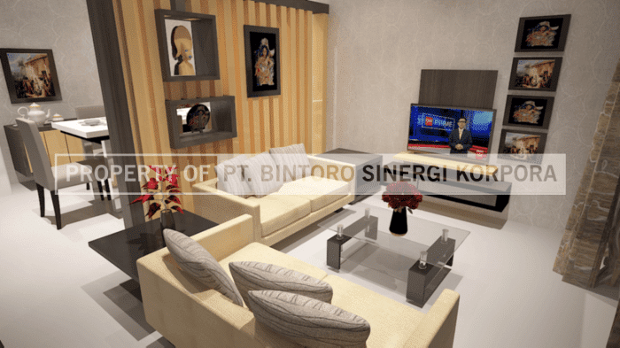 Ide renovasi ruang keluarga menjadi ruang kerja