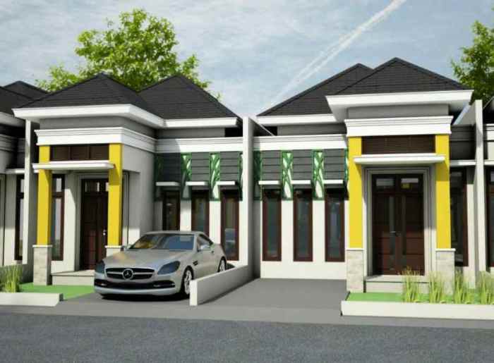 Rumah minimalis harga terjangkau di pinggiran kota