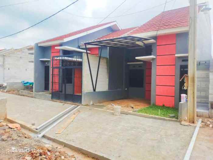 Rumah murah dijual dengan akses mudah ke pusat kota