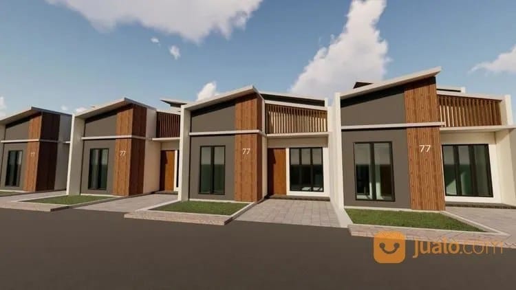 Rumah biaya murah di kawasan berkembang