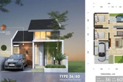 Rumah murah minimalis tipe 36 di kawasan Bekasi Barat