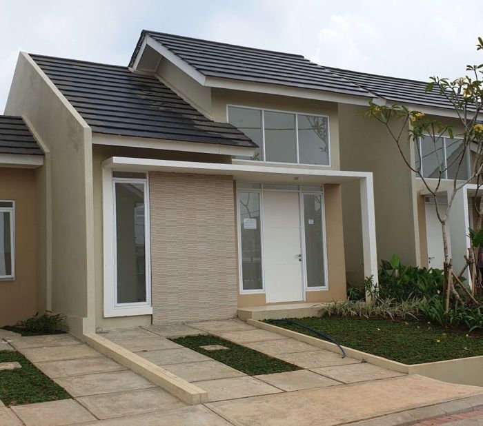 Harga rumah murah tipe 36 dan 45