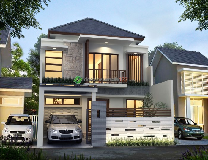Desain Rumah di Perumahan Minimalis