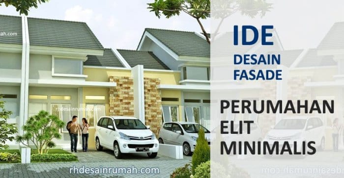 Perbandingan tipe rumah dan luas lahan di perumahan elit