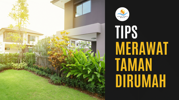 Tips Merawat Taman di Rumah - Toko Toss