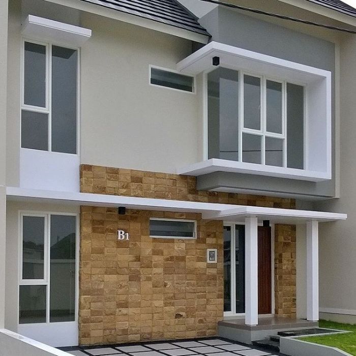 Kombinasi warna cat rumah modern